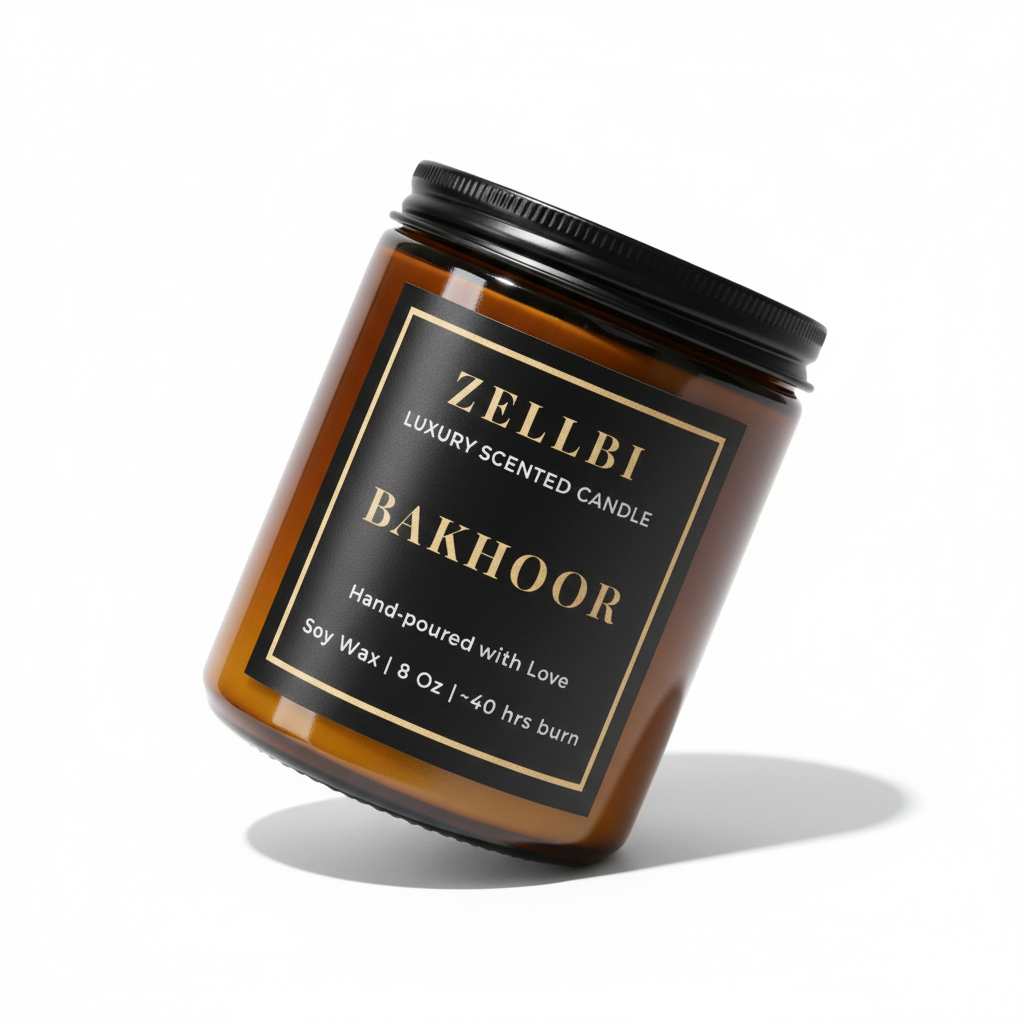 Bakhoor - Amber Glass Jar